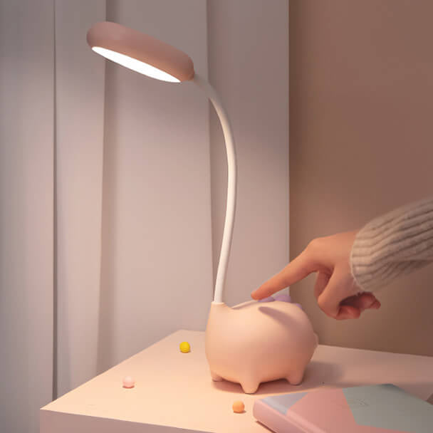 Frendorf |  Kinder LED-Schreibtischlampe | Augenfreundlich | Wiederaufladbar | Perfekt fürs Kinderzimmer
