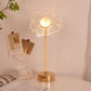 Nordic Light Luxury Acryl Blume Schmetterling Gold LED Tischlampe
