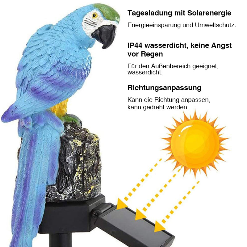 Frendorf | 💥Wasserdichtes Solar-Eulen-Papageienlicht
