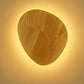 Moderne Minimalistische Runde Irreguläre Oval Holz LED Wandleuchte Lampe Für Wohnzimmer