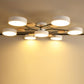 Frendorf | NordLuxe Molekül Design LED Deckenleuchte | Skandinavischer Stil | Semi-Flush Mount | Wohnraumbeleuchtung