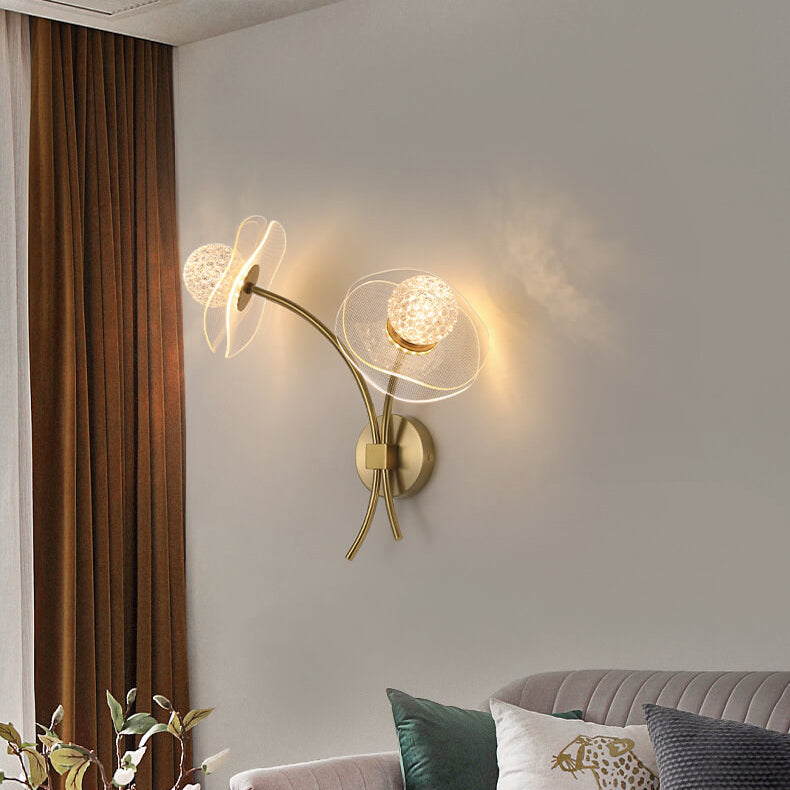 Frendorf | LotuGlow Kreative Lotus LED Wandleuchte | Acryl | Blumen Design | Dekorative Beleuchtung