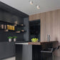 Frendorf | IlluVega Faltbare LED Deckenlampe | Modernes Design | Semi-Flush-Mount | Beleuchtung für Zuhause