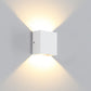 Moderne Minimalistische Quadratische Aluminium LED Wandleuchte