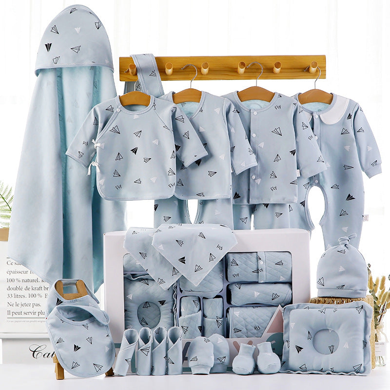Frendorf | Baby-Geschenkbox-Set aus Baumwolle für Neugeborene
