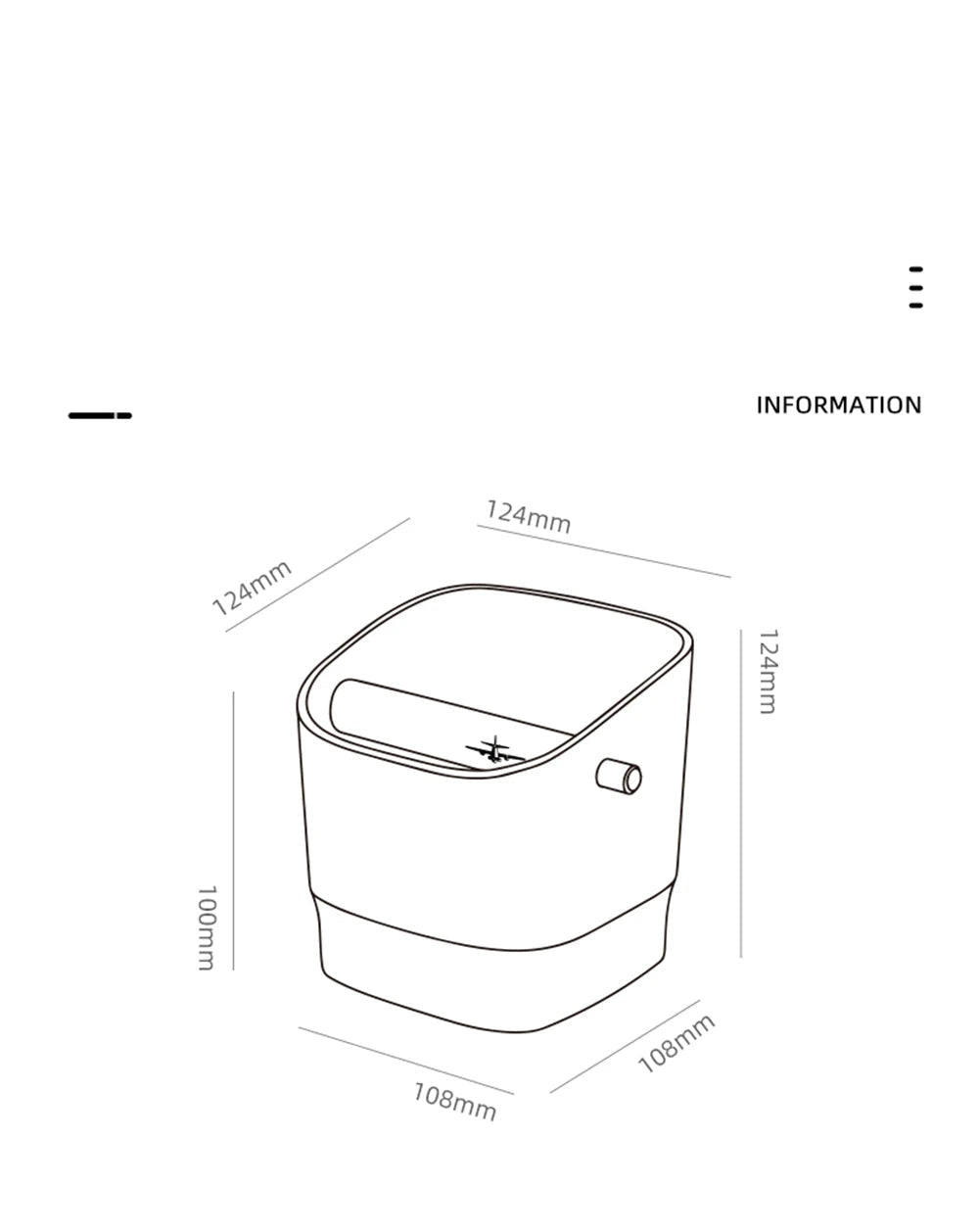 Espresso Grounds Bucket Kaffee Knock Box Home Barista Knock Box Werkzeuge
