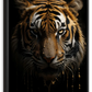 Frendorf | Dunkle Tiger Wandkunst