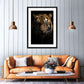 Frendorf | Dunkle Tiger Wandkunst