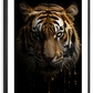 Frendorf | Dunkle Tiger Wandkunst
