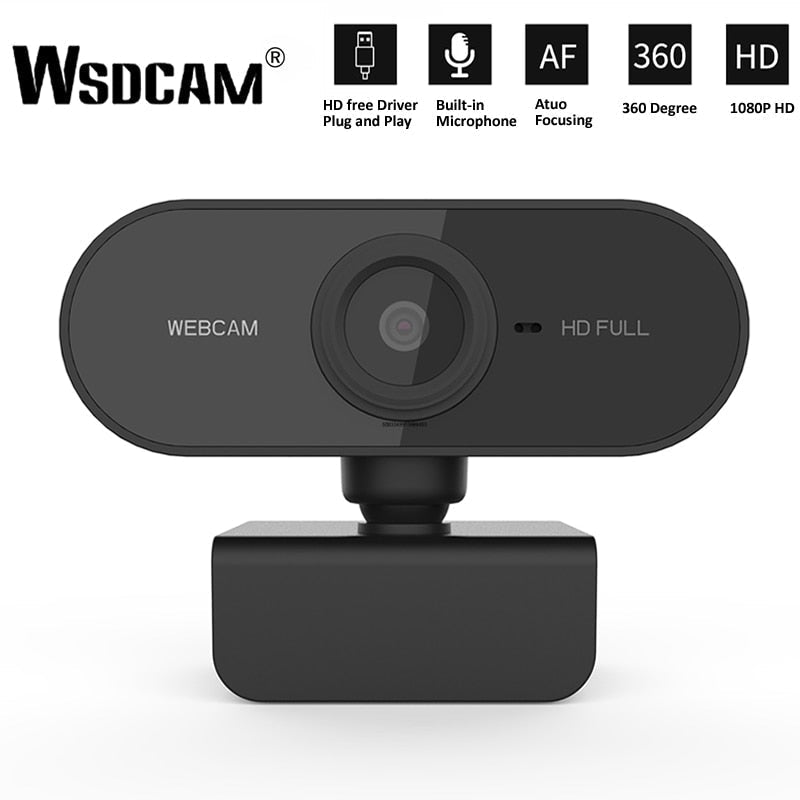 1080p HD-Webcam – Perfekt für Laptop und Desktop