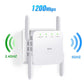Frendorf | 1200Mbps 5GHz Wireless WiFi Extender | Verbessern Sie Ihr Internet mit Dual-Band-Repeater & Firewall