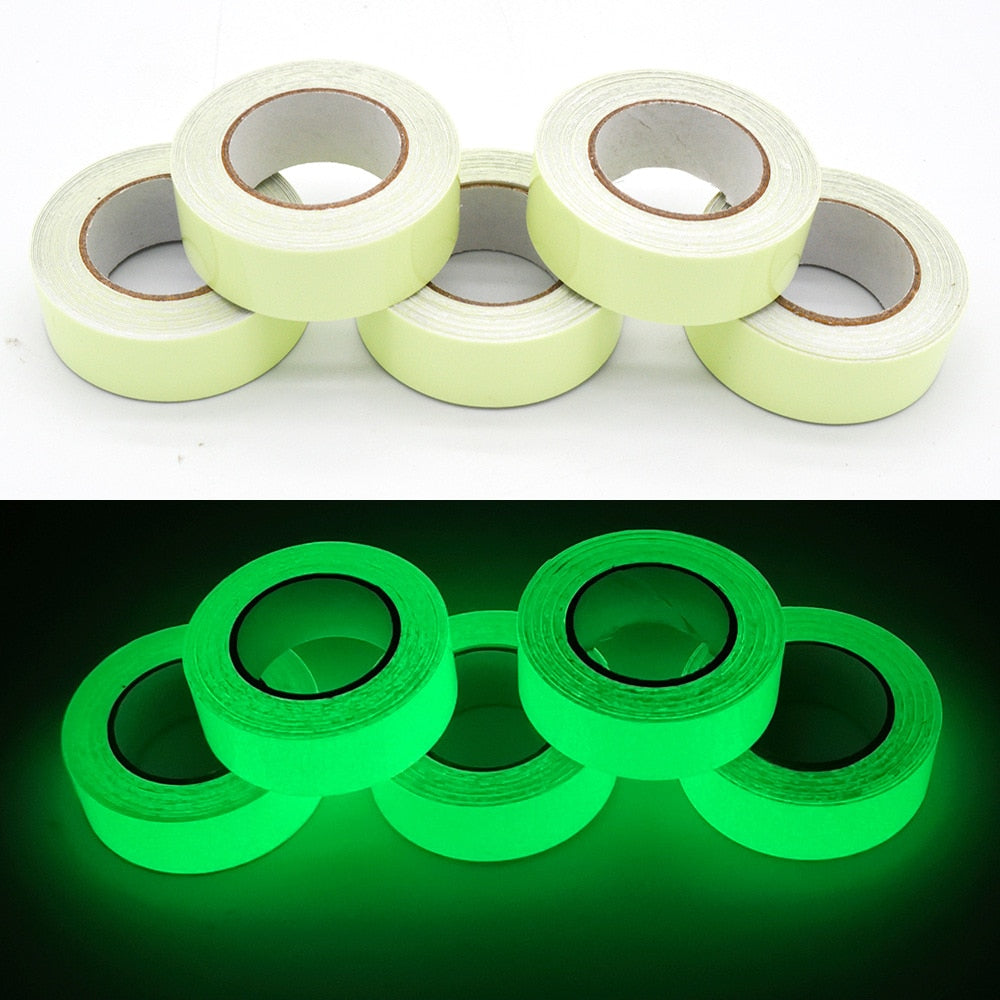 Frendorf | GlowPro Luminous Klebeband | Selbstklebend | Leuchtend im Dunkeln | Sicherheits- & Dekoband