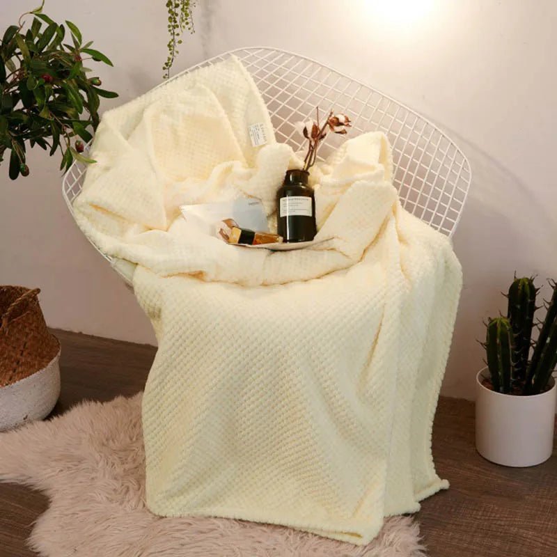 Frendorf | SnuggleWeave Waffeldecke | Ultraweiche Kuscheldecke | Stilvolles Design | Leicht & Atmungsaktiv