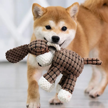 Quietschendes Plüschtier für Hunde