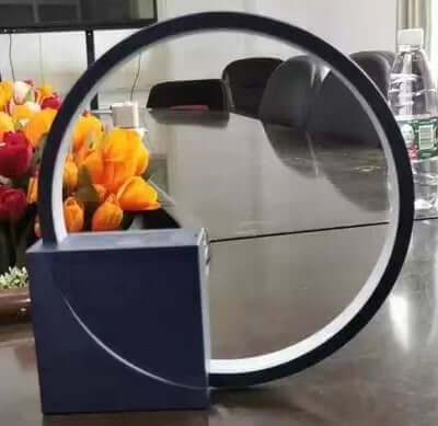 Frendorf | LumaVibe Touch-Nachttischlampe & Wecker | LED-Licht für modernes Wohnambiente
