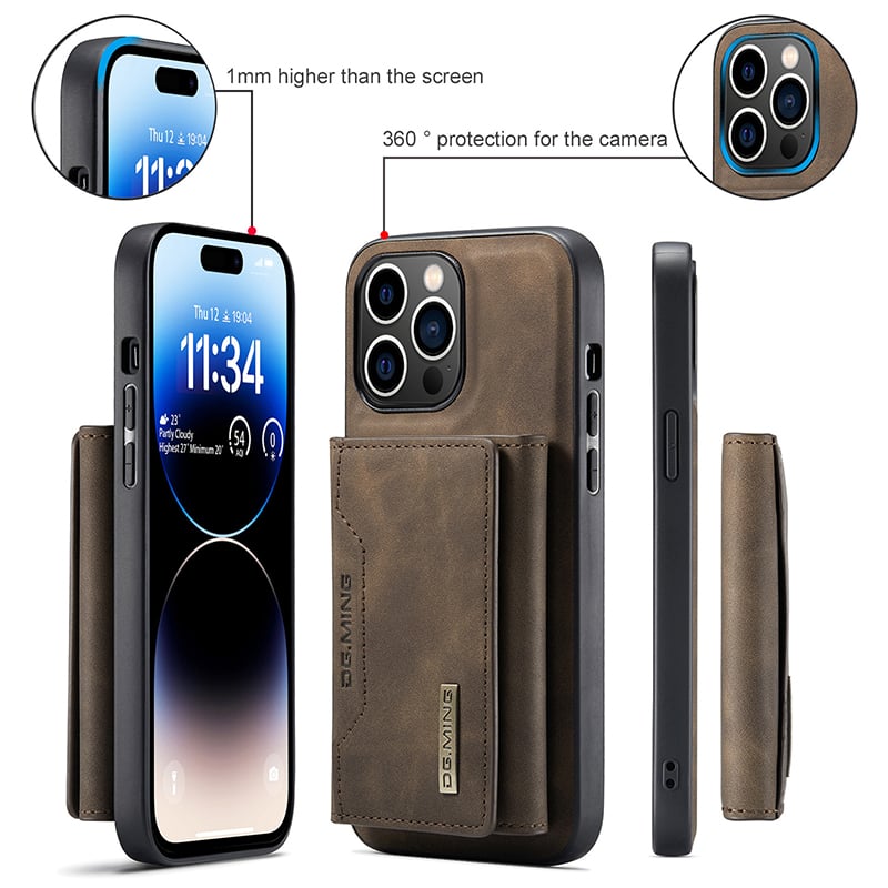 Frendorf | FlexiCover 2-in-1 iPhone-Hülle mit Abnehmbarer Brieftasche | Schützt & Organisiert | Hochwertiges Design
