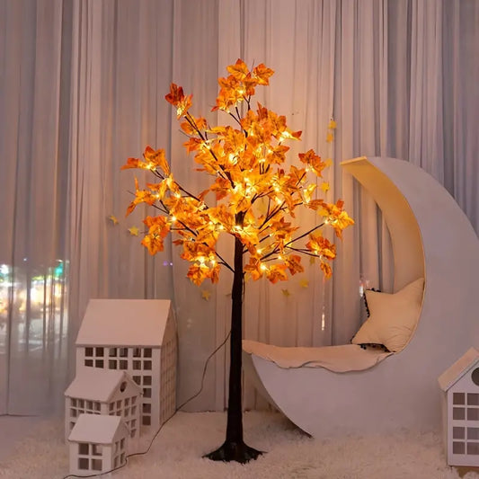 Frendorf | MapleGlow LED beleuchteter Ahornbaum | Stimmungsvolle Beleuchtung | Dekor für Innen & Außen