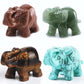 Frendorf Reiki Elefant Figuren Edelstein Dekoration