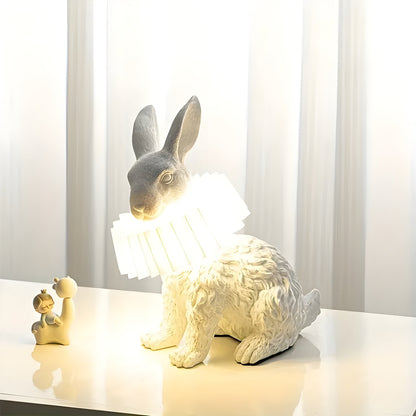 Frendorf | LumiBun – Art Deco inspirierte Kaninformierte Tischlampe