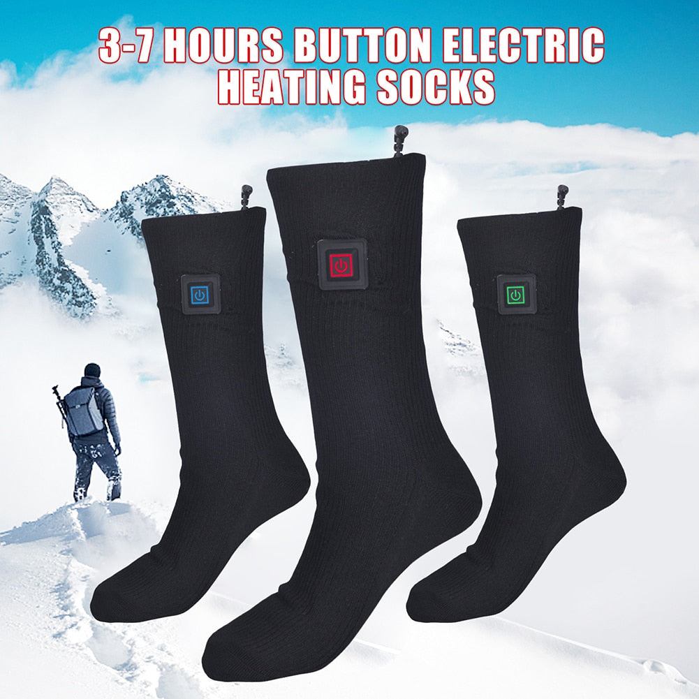 Frendorf | #1 Beheizte Socken Baumwolle Elektrisch Thermisch Warmhalter Winter Batteriewärmende Socken