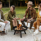 Frendorf | Gusseiserne Feuerstelle – Ideal für Grill, Camping und Gartenbeleuchtung