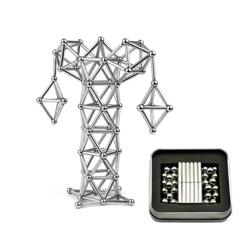 Frendorf | Magnetisches Bauspielzeug-Set mit Stäben und Bällen