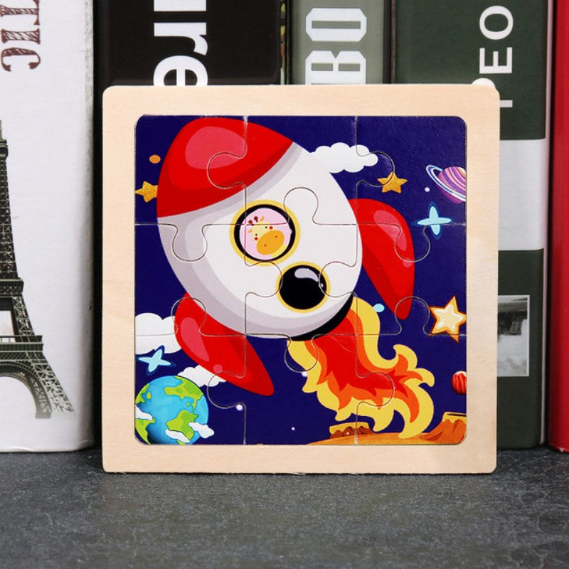 Frendorf | Bildungs Holzpuzzle – Für junge Entdecker