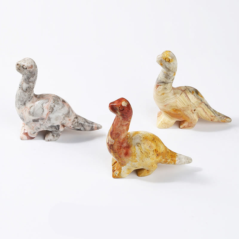 Frendorf 2,5 Zoll Kristall Dinosaurier Zuhause Dekoration Edelstein Deko