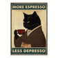 Mehr Espresso weniger Depresso
