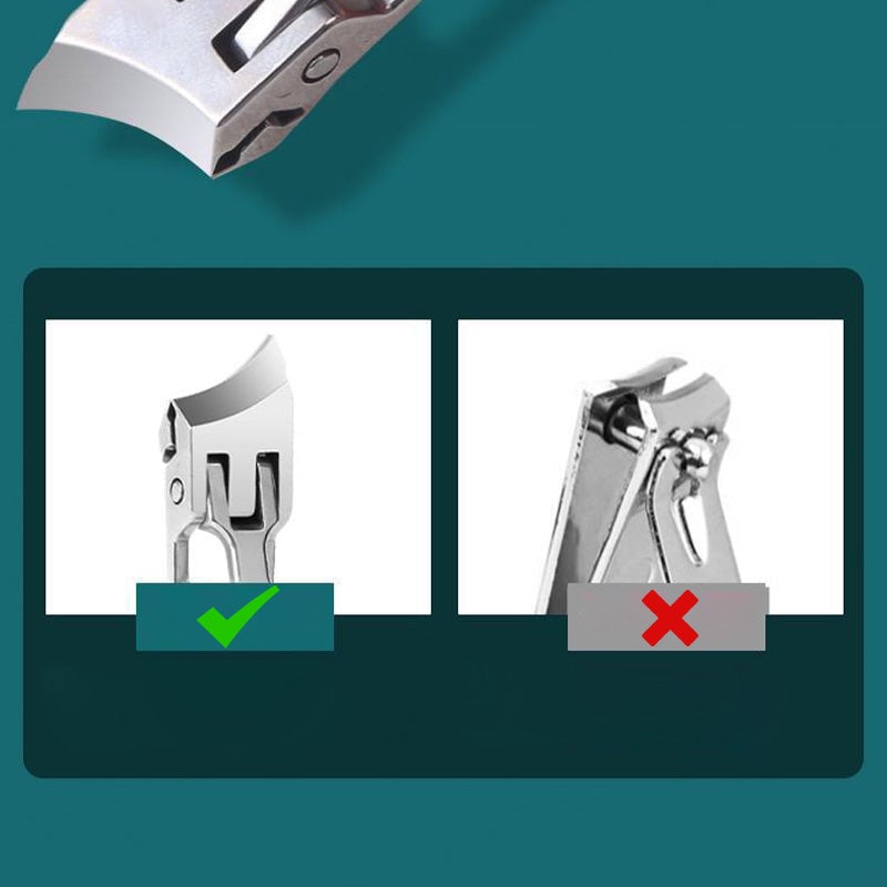 Frendorf | Breite Kieferöffnung Anti-Splash Schräger Nagelclipper