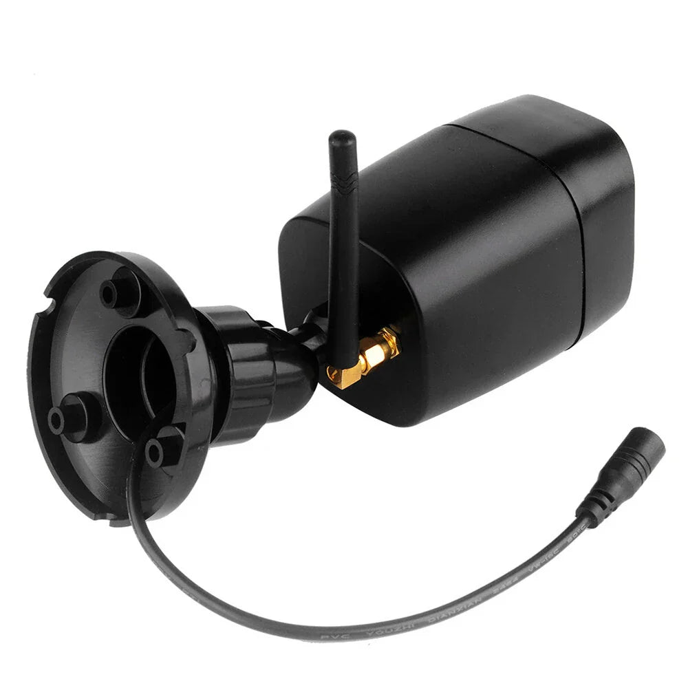 7-Zoll Wireless-Sicherheitssystem: 4-Kanal-Monitor & wetterfeste Nachtsichtkameras