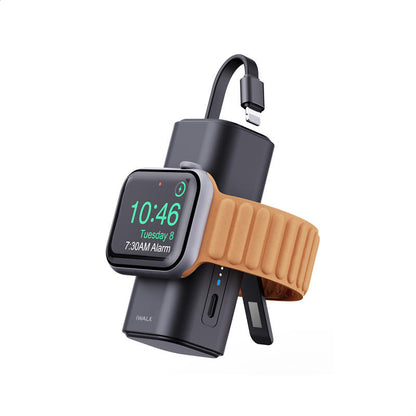 Frendorf | 2-in-1 Mini tragbare magnetische kabellose Schnelllade-Powerbank (5000mAh)