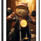 Frendorf | Fat Cat Motorrad Wandkunst