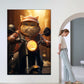 Frendorf | Fat Cat Motorrad Wandkunst