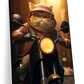 Frendorf | Fat Cat Motorrad Wandkunst
