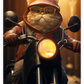 Frendorf | Fat Cat Motorrad Wandkunst