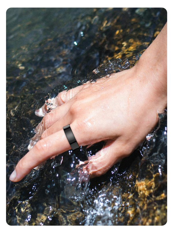 Frendorf | VitalLink Serie 2 Smart Fitness Tracking Ring mit Herzfrequenzmonitor und Schlafanalyse zur Gesundheits- und Aktivitätsüberwachung