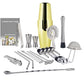 1-22 Stück Edelstahl Cocktail Shaker Set Cocktail Bar Werkzeuge