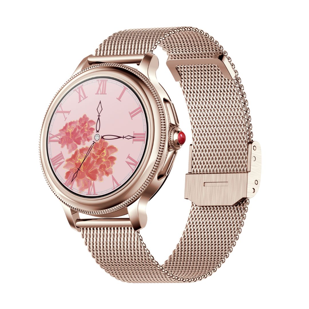 Frendorf | Smartwatch für Damen – Fitness, Gesundheit und zeitloser Stil in einem