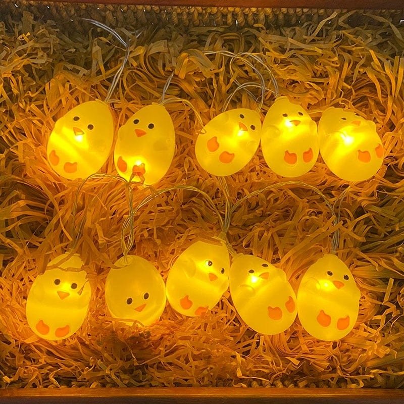 Frendorf | 1,5M Osterbaby Hühner LED Lichterkette