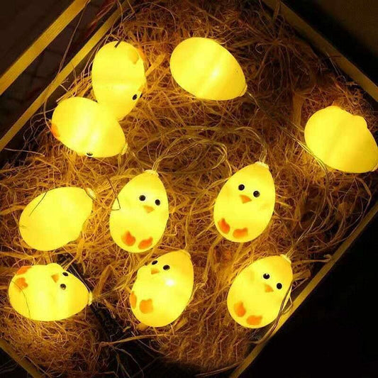Frendorf | 1,5M Osterbaby Hühner LED Lichterkette