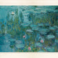 Monet Wasserlilie PVC Eingangsmatte