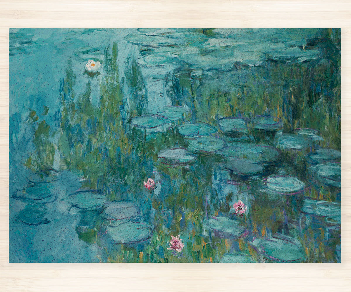 Monet Wasserlilie PVC Eingangsmatte
