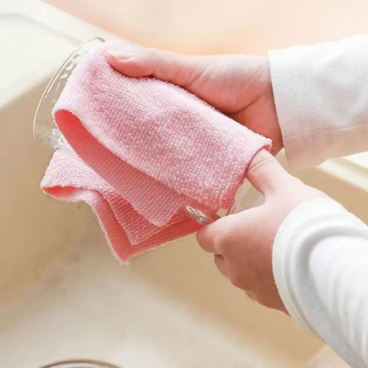 Frendorf | 1 Roller Wiederverwendbare Mikrofasertücher (20 Blatt) – Saugfähig & Umweltfreundlich