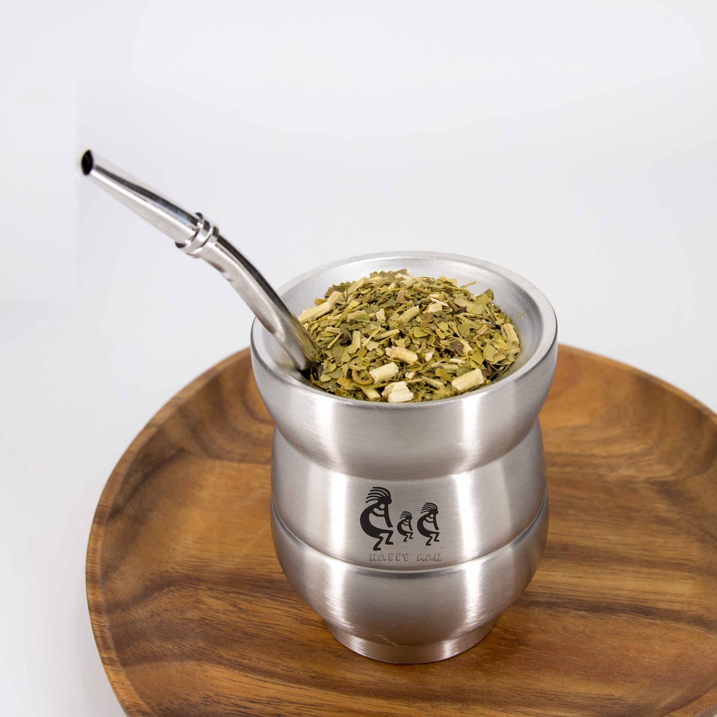 1 Set/Los Yerba Mate Kürbisse Edelstahl Calabash Tassen Kits Doppelwandige Wärmeisolierung Mit Strohhalm Und Reinigungsbürste