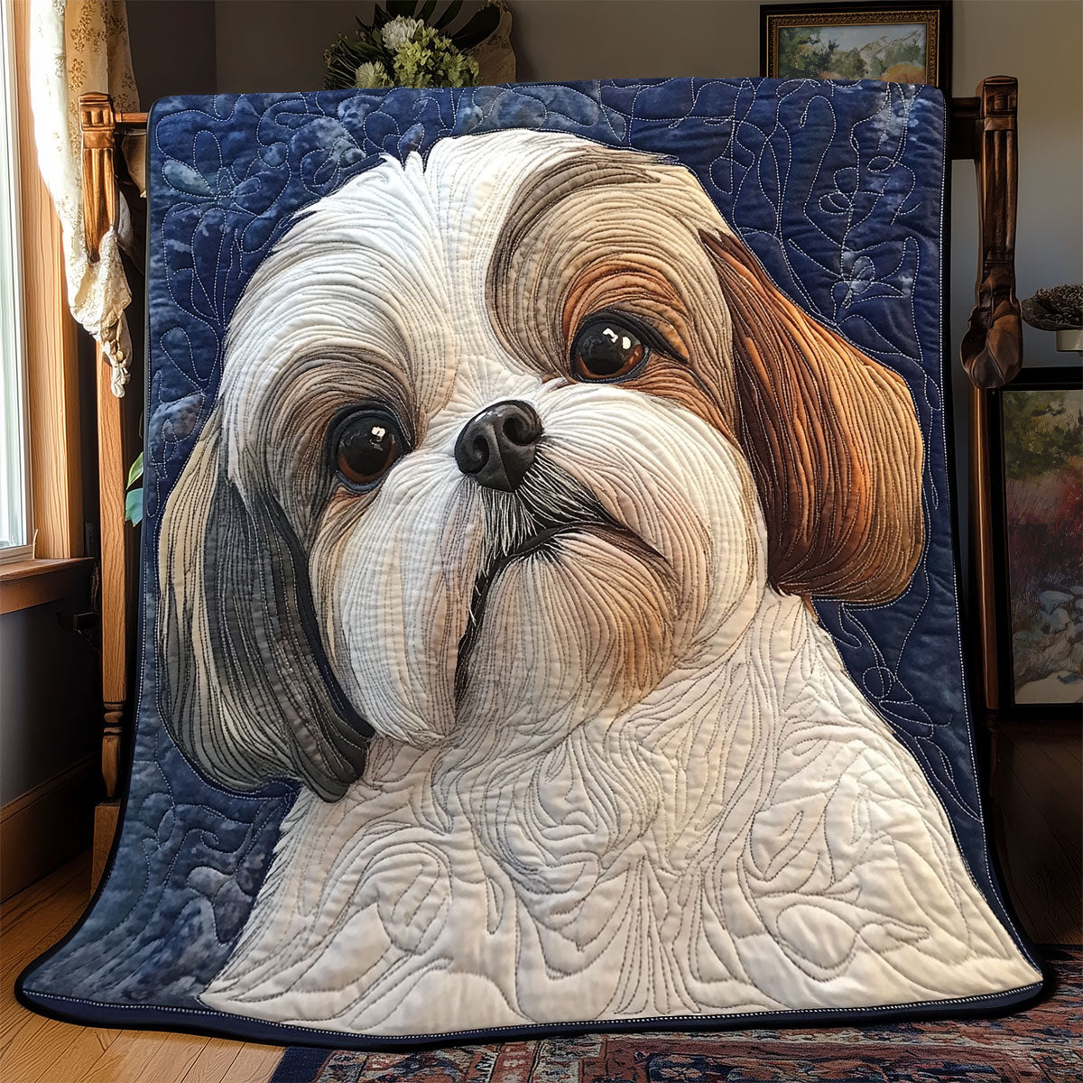 Shih Tzu Hund Decke