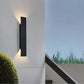 Licht - Moderne wetterfeste LED-Wandleuchte aus Aluminium für den Außenbereich