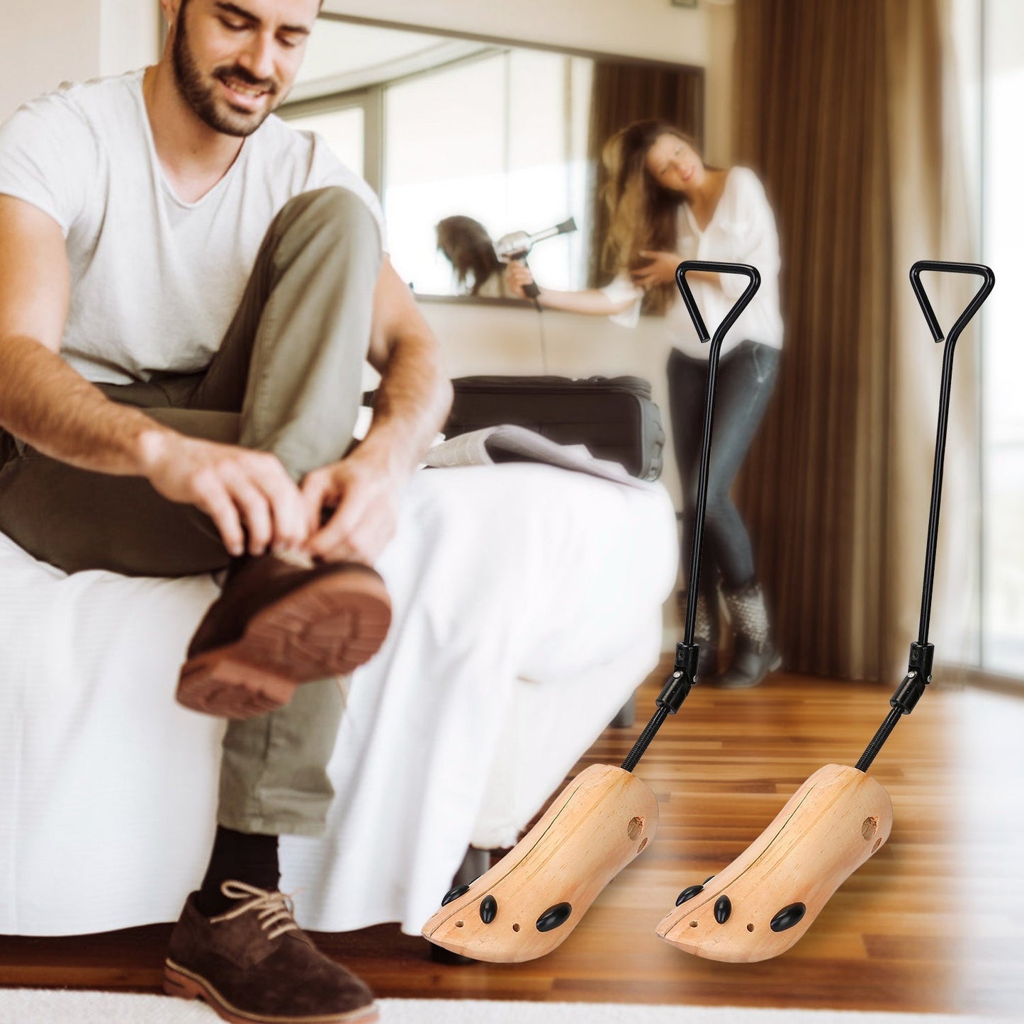 Frendorf | 1-Paar: Verstellbarer Schuhdehner