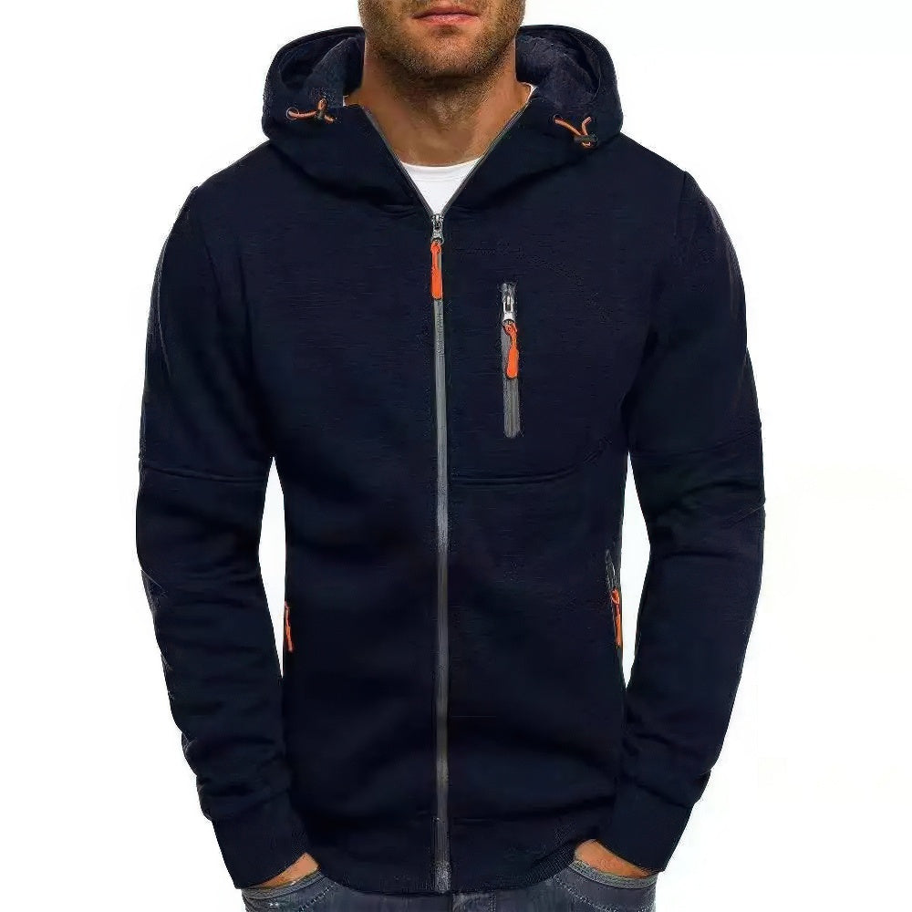 Frendorf | Bequeme Herren Hoodie Weste mit Reißverschluss
