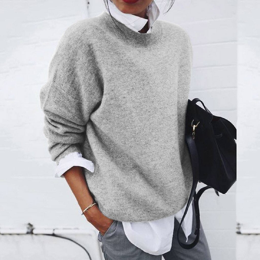 Frendorf | gestrickter pullover für frauen - weich und warm